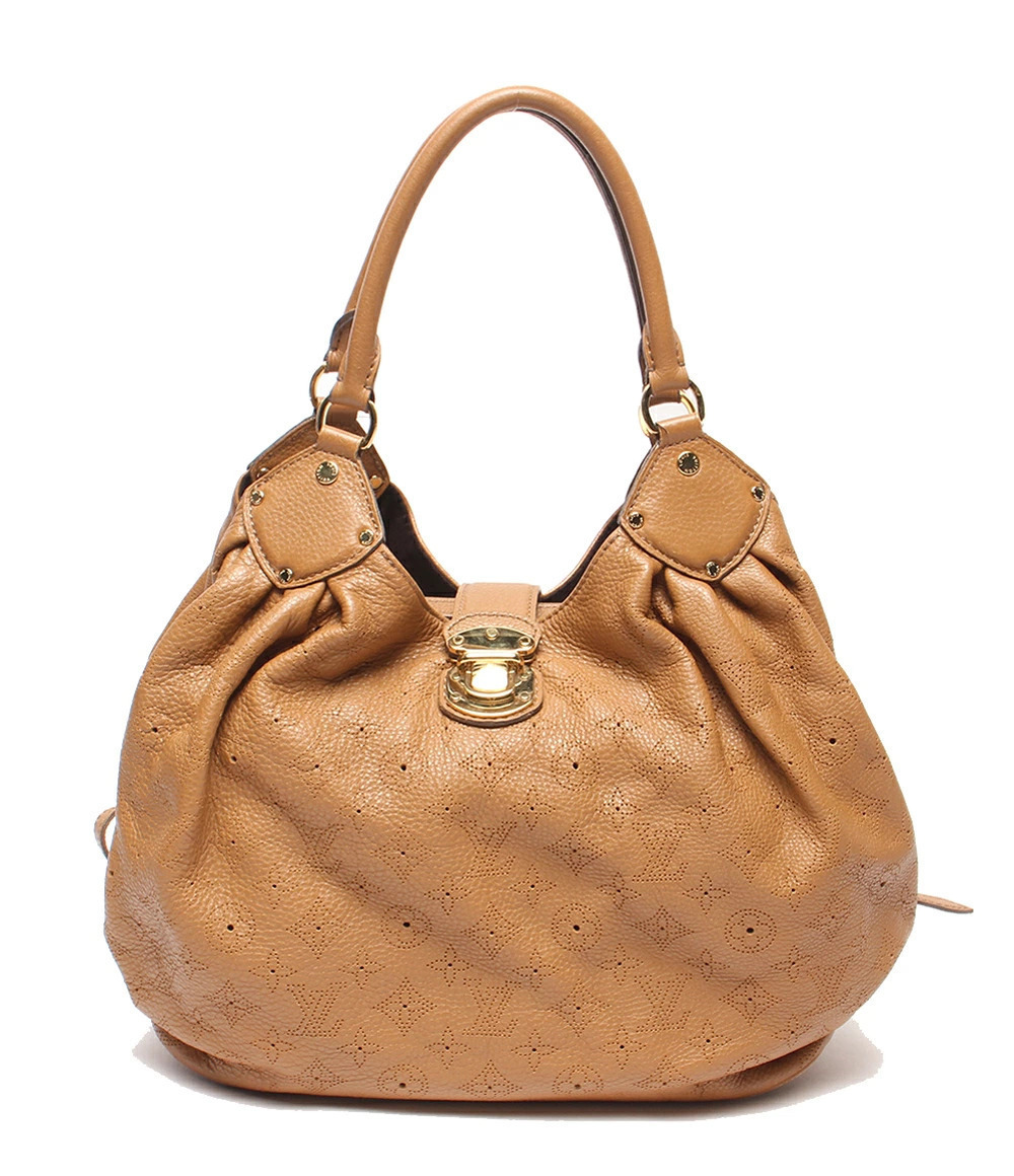 Louis Vuitton Neo Mahina Shoulder Bag Leather Orange